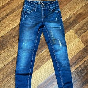 NWT justice Mid rise Super skinny jeans size 8